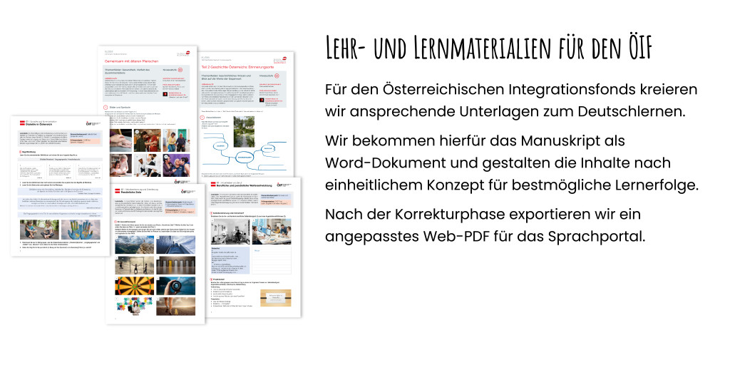 Barrierefreie Lernmaterialien für den ÖIF